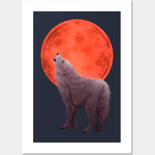 Red Moon Posters and Art